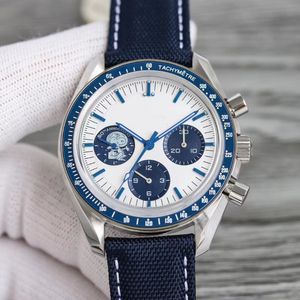 Expensive High Quality Chronograph Automatic Mechanical Men's Watch Back Dynamic Flying Around the Earth Super Rocket Earth Spinning Sapphire Big Name Watches