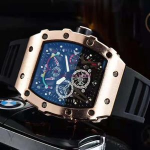 202M2 The New R Mens Watch Top Brand Luxury Watchews Men's Quartz Automatic WristwatchesDZ MALE CLOCK336D