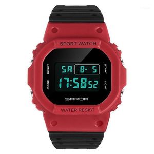 Wristwatches Sport Wrist Watch Wonmen Gshock Army Wristwatch Dual Display Watches For Men Clock Male Outdoor Waterproof Hours279q