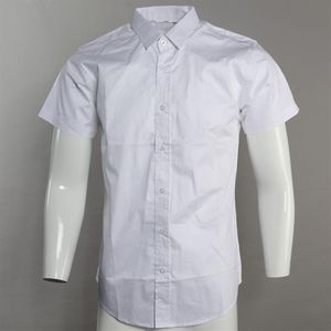 homme klasik timsah gömlek Camisa maskulina erkekler kısa kollu elbise gömlek pamuk hombre kimyases homme fransa marka tasarımcısı280'ler