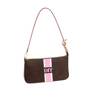 Totes Mulheres Saco Personalizado DIY Faça Você Mesmo Feito à Mão Personalizado Personalizado Personalizando Mulheres Bag DIY Personalizando IWomen Luxurys Designers Bolsas Bolsa De Ombro Mini A1