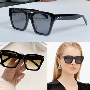 40041 Fashion Designer Square lunettes de soleil pour femmes Occhiali da sole serie Arco di Trionfo in acetato Occhiali da sole casual da donna di design di lusso francese