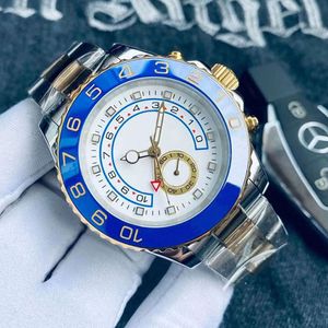 Męskie zegarki odliczanie funkcja jacht masters 2 nautical zegarek 904L opaska ze stali nierdzewnej świetlisty zegar sport