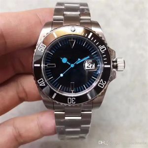 New Mens Watch Ceramic Bezel Sapphire Glass Automatic Asian 2813 Stainless Steel Clasp male wristwatch318I