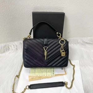 Clássico de alta qualidade couro mensageiro saco designer underarm bolsa feminina bolsa de ombro poplar grove corrente cinta cassete assento slot embreagem crossbody bolsa de ombro