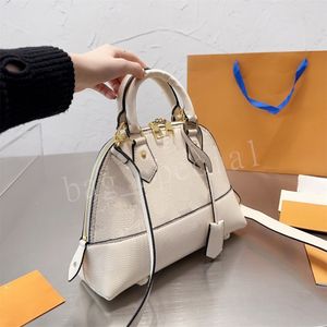 Alta qualidade couro genuíno concha bolsas designer mulher bolsa de luxo flor antiga crossbody saco em relevo sacos ombro clássico