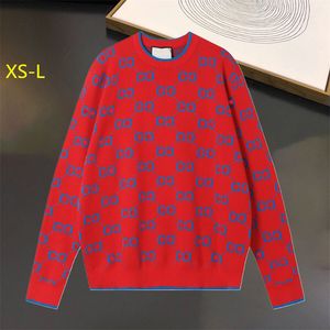 Suéter de designer homem para mulher malha corvo pescoço letra de moda feminina preto manga longa pullover de tamanho grande azul top americano s-xl a4