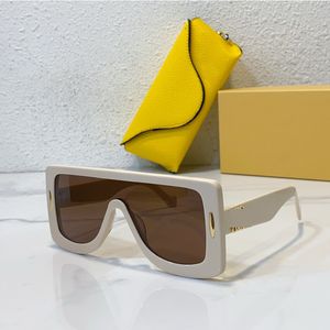 Retro óculos de sol mulheres e homens luxo oversized envoltório em torno de óculos de sol uv400 2023 nova moda óculos tons tudo-em-um óculos com caixa lw40106u