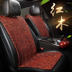 Car Seat Covers Rosewood Wooden Beads Sofa Cushion Office Chair Summer Mat Solid Wood Scent And Environmental Protection.