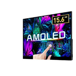 15.6 / 13 inç 4K OLED dokunmatik ekran taşınabilir monitör 550NIT USB -C -Xbox Switch Dizüstü Bilgisayar için