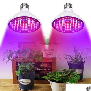 Crescer luzes luz de crescimento de planta smd 2835 led estufa bb ac85-265v e27/e26 para frutas e legumes entrega de gota iluminação interior dh0kc