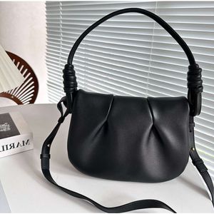 Bolsa Loewew Bolsa Bolsa Longa Bola de Couro Hobo ombro Underxer Strap Strap Lady Bolsa Bolsa Garota Middle Crossbody 773