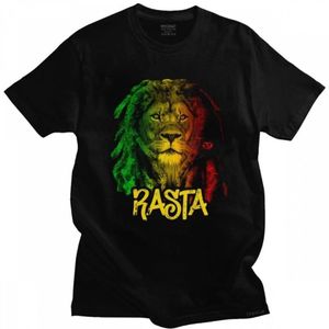 Homens camisetas Jamaica Bandeira Rasta Camiseta Homens Algodão Lazer T-shirt Streetwear Hip Hop Camiseta Manga Curta Orgulho Jamaicano Te307P