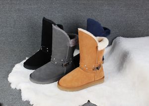 2023 NOWOŚĆ WYSOKIE PRZEDNIE I OKŁADOWE BOTKI SNOW BOOTS Fashion Australie Ugge Boots Designer Boot