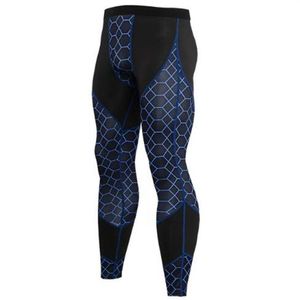 Snabb torr sportkomprimering byxor män fitness tights yoga byxor tränar långa byxor gym running byxor mager leggins hombre243h