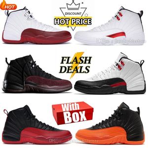 Cherry 12S Shoe 12 Basketball Shoes High Mens Brilliant Orange Red Taاب