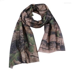 Scarves Outdoor Tactical Scarf Men Army Camouflage Square Jungle Neckerchief Headscarf Women
