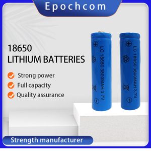 LC 18650 3800mAh 3.7V Düz/Noktalı Lityum Pil Berber Makas/Meyve Sağı/Parlak El Feneri Açık Farlar vb.