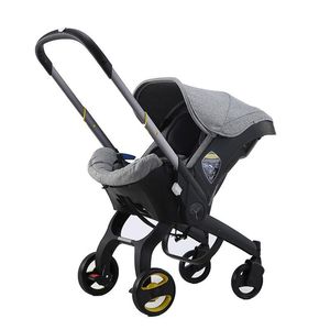 4-in-1-Autositz-Kinderwagen Bron Kinderwagen-Reisesystem, zusammenklappbarer tragbarer Wagen mit Autositz-Komfort für 0-4 Jahre alte Kinderwagen#241y