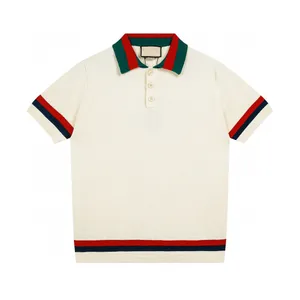 Herren Plus Tees Polos T-Shirts Rundhalsausschnitt, bestickte und bedruckte Sommerkleidung im Polar-Stil mit reiner Street-Baumwolle 22ERF