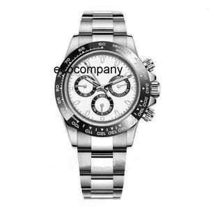 Wristwatch Mens DAYTONASS Chronograph 7750 Luxury Men Watch Automatic Movement Full Sapphire Glass Series M116519 Simple Silver Steel Strap Master 3 VJZA VJZA
