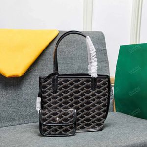 핸드백 SAC Anjou Mini Totes Houndstooth 토트 가방 미니 어깨 가방 지갑 디자이너 핸드백 고급 가죽 패션 멀티 컬러 클래식 스타일