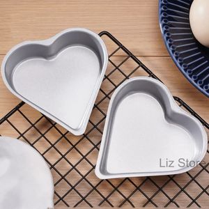 Heart-shaped Biscuit Mold Cake Muffin Mould Pudding Jelly DIY Moulds Food Grade Chocolate Biscuit Mould Kitchen Baking Molds TH1092