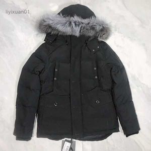 Kanadische Männer Frauen Daunenmantel Moose Knöchelmantel Scherenjacke Kanadischer Stil Pelzweiße Entendaunenjacke Winter Heißer Verkauf Elchscherenjacke 8BU0 GML6