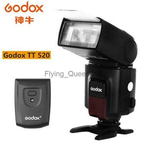 Flash Heads Godox TT520 Camera Flash 2.4G Wireless Trigger Transmitter Applicable to Universal DSLR Camera Top Flashlight YQ231003