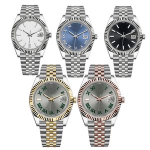 Saubere Fabrik Jubilee-Uhrenarmband Uhren für Frauen Montre Automatisieren Saphir Reloj Montre Homme Datum Nur Mechanische Leuchtuhren Hochwertige Uhr Montres