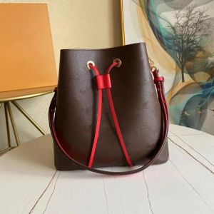 Top Designer Luxury Ladies Bucket Bag Classic Fashion Retro Name Brand Letter Presbyopia Bag Large Capacity One Shoulder Leather Casual