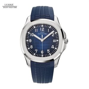 LGXIGE Brand Watch Top Luxury mens Waterproof Luminous Hands wrist AAA watch Men sport male Earth clock pp 220208274l