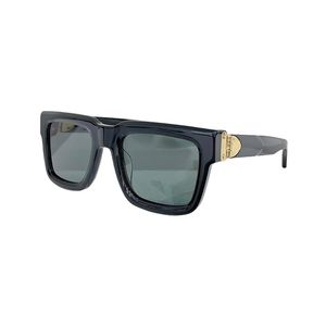 Herren-Luxus-Oval-Sonnenbrille, Designer-Sommer-Sonnenbrille, polarisierte Pilotenbrille, schwarze Retro-Übergroße-Sonnenbrille mit Box