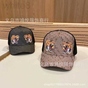 Ball Caps designer Summer Women's Baseball Hat Mesh Fashion Double Tiger G Letter Embroidered Men's Duck Tongue Sunscreen NDUC