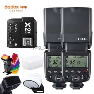 Головки вспышки Godox TT600 TT600S 2.4G Wireless TTL 1/8000s Flash Speedlite с триггером X2T-C/N/S/F/O/P для Fuji Olympus YQ231003