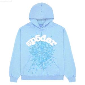 Women Hoodies Sweatshirts 2023 Sky Blue Men Women Hip Hop Young Thug World Wide 555555 Print Chic Pullover Fashion