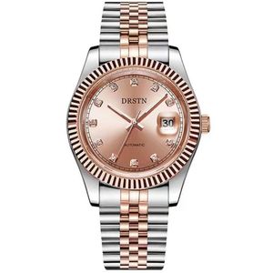 Lady heren luxe merk horloges 41mm 36mm Datum Automatische Mechanische Bezel Rvs liefhebbers saffier Vouwsluiting Horloge Wome304F