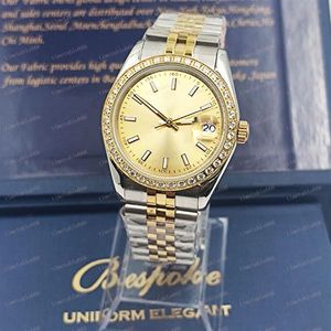 Luksusowe zegarki dla kobiet męskie uwielbia marka stal nierdzewna automatyczna mechaniczna 36 mm 41 mm składana klamra Montre Waterproof 266H