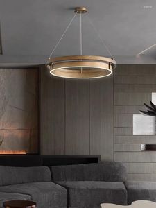 Pendant Lamps Designer Creative Bronze Ceiling Chandelier Dining Room Led Lustres Home Decor Lamp Lamparas Living Lampe