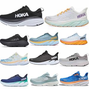 Designer-Schuhe Hoka's 8s Runner Sports One One Freizeitschuh Herren Damen Leichte Sneakers Schwarz Weiß Rauchgrün Größe 36-45