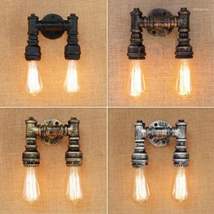 Wall Lamp Used Industrial Wind Corridor Retro Restaurant Edison Water Pipe Single Head Decorative