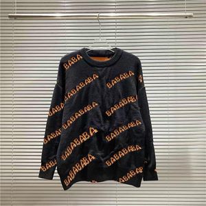 Mens Designers Sweaters Fashion winter keep warm comfortable mens Womens Letter Black Long Sleeve Clothes 17 kinds of choice oversize Top clothing Size S-2XL K