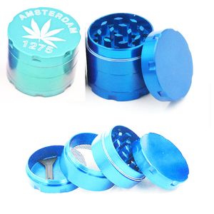 Toptan Mini 40mm Bitki Öğütücü Ucuz En Yeni 4layer Zicn Alaşım Metal Tütün Tütün Öğütücüler Sigara İçeri Suyu Dab Rig Bong