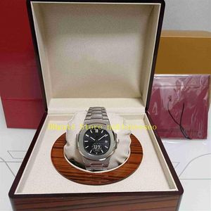 5 Color Real Po With Original Box Top Quality Watch Men's Black dial Asia CAL 324 S C Movement Classic 5711 1A Mechani280O