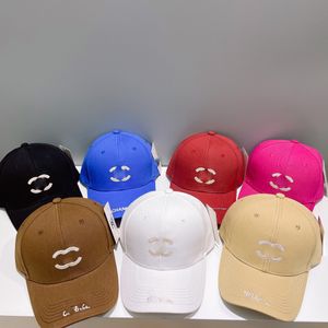 Męskie projektant Bucket Hat dla mężczyzn marka marek literowe czapki 4 sezony Regulowane luksusowe sport C Podwójny litera Baseball Hats Cap Binting Sun Hats 7 Colors