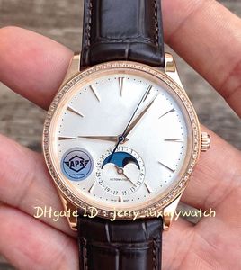 APS JLC Moon Master 1362520 Роскошные мужские часы в одном, калибр 925, механический механизм, 39 мм, повседневная деловая официальная одежда 1362503