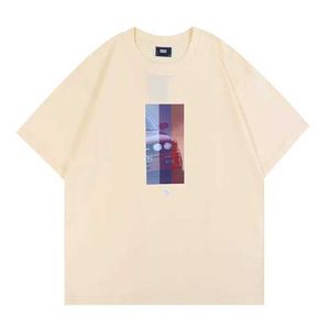 Мужские футболки Oversize New Kith Tokyo Shibuya t Shi Мужчины Женщины Высокое качество Street View с принтом Shis Футболки Топы Rose Omoroccan Tile Teessav5