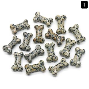 Pedras preciosas soltas atacado natural dalmation jasper pedra mini ossos mix material cristal artesanato feito à mão escultura de pedras preciosas fo dhgarden dh6kh