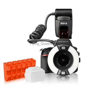 Cabeças de Flash MEIKE MK-14EXT-N Anel Flash Light Speedlite GN14 Para Nikon D80 D300S D600 D700 D800 D800E D3000 D3100 D3400 D5000 D5100 D7000 YQ231003