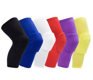 Honeycomb Sports Safety Tapes Volleyball Basketball Knee Pad Compression Socks Wraps Brace Protection Fashion Accessories Single p8355880